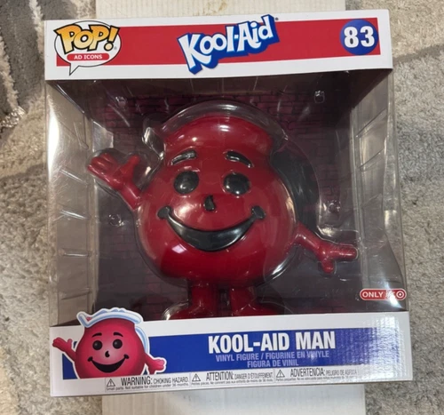 Funko Pop! - Ad Icons - Kool-Aid Man # 83  Target Exclusive - 10" Inch Jumbo