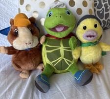 Fisher Price Wonder Pets Ming-Ming, Linny, & Tuck plush animals 2008