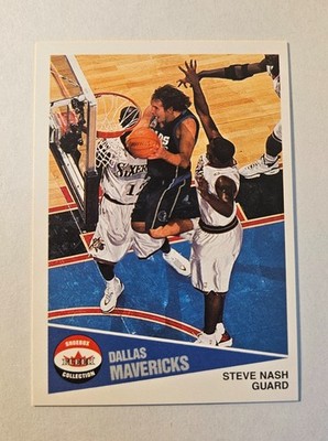 2001-02 Fleer Shoebox Collection Steve Nash #100 Mavericks 