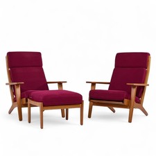 Hans Wegner for Getama GE-290 Danish High Bac...