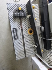 wolfcraft Router Table Black & Silver Metal P...