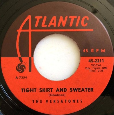 The Versatones - Tight Skirt And Sweater / Bila (7'') (Good Plus (G+)) - 39750078