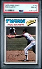 1977 OPC O-Pee-Chee #143 Rod Carew PSA 8 NM-MT Milwaukee Twins Baseball Card