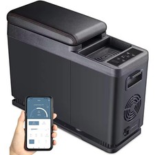 8L Armrest Freezer Cooler Mini Fridge 12/24 V With Compressor For Car MPV