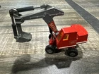 ** 1970 Lesney Matchbox King Size #K1 Hydraulic Excavator Red**