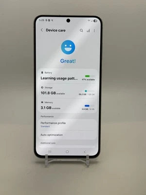 Samsung Galaxy S25 FE - Black - 128GB - (AT&T) - Very Good - Refurbished