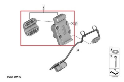 BMW Motorrad Genuine Connectedride Mount Cradle GPS Navigator