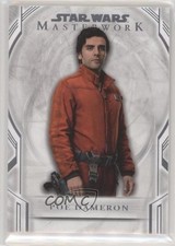 2018 Topps Star Wars Masterwork Poe Dameron #75 1u6