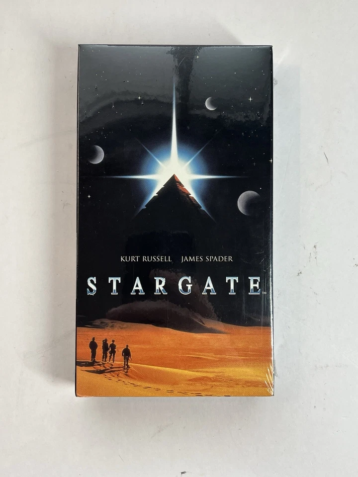 VTG Stargate VHS Video Tape Kurt Russell James Spader SciFi New Sealed - Image 2 of 4
