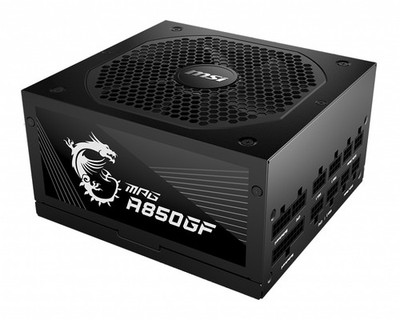 MSI MPG A850GF 850W 80 PLUS Gold Voll modular 14cm Lüfter ATX schwarz