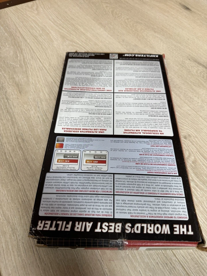 Filtro de aire del motor K&N 33-21451 compatible con 97-01 ES300 Camry 1999-03 RX300 98-03 Avalon Foto 3 de 4