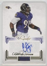 2012 Panini Playbook Rookie Signatures Gold 3/49 Courtney Upshaw #96 Auto 0c2