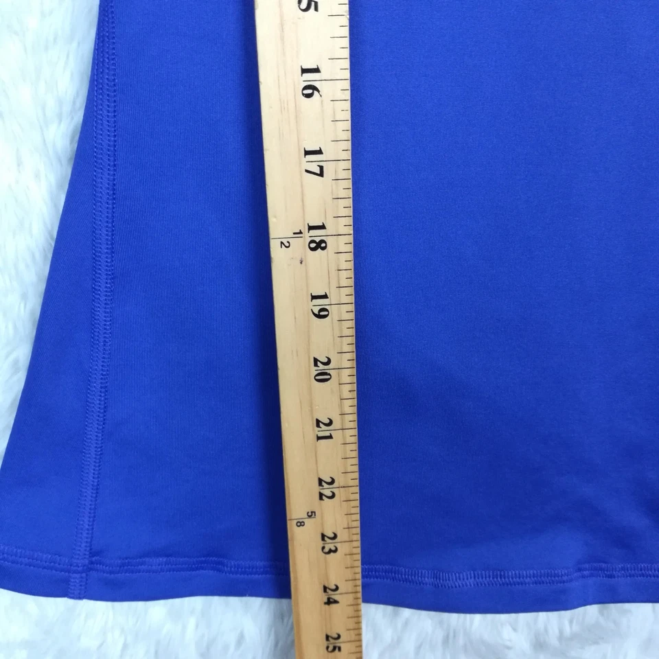 Under Armour Mujer 1/4 Cremallera Sudadera Pullover Ajustado Coldgear Púrpura M Foto 3 de 4