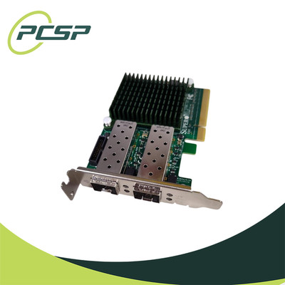 Supermicro AOC-STGN-I2S Rev 2.0 Dual-Port 10GbE SFP+ PCIe NIC Low Profil