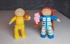 Vintage Cabbage Patch Kids Mini PVC Figures Figurines Dolls Preemies Girl & Boy