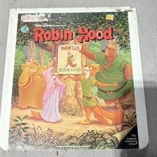Walt Disney Home Video Robin Hood CED Videodisc Classics G Color 83 Min