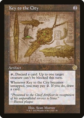 [MTG] Key to the City (Retro Frame) (090) (BRR) LP-HP