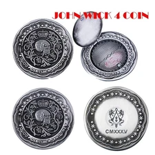John Wick Blood Oath Marker Coin Continental Movie Prop Keanu Reeves