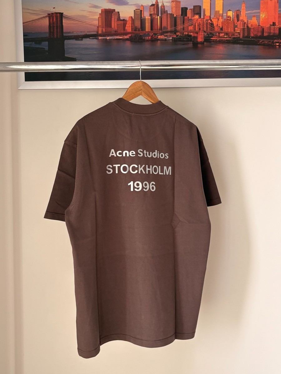 Acne Studios T-Shirt (Brown) Size Medium, Large, XL, XXl, 3XL | eBay