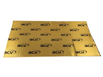 Insulation material aluminium butyl 460x800x2.1mm 1 piece-ACV 30.1232-21-0