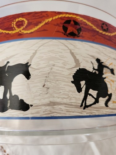 Vintage Western Happy Trails Plastic Serving Bowl - Picture 6 of 6