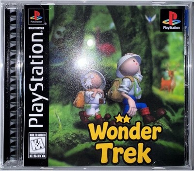 Wonder Trek PlayStation PS1 Eng Translated OnlyWorksOnModdedPS1/2 Custom Manual