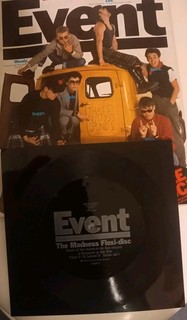 Madness Rare Event Magazine Flexi Disc Take It Or Leave It Movie. Mint Cond