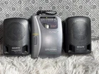 Vintage Sony Walkman WM-FX323 AM/FM Portable Cassette Player W/Speakers & Tape