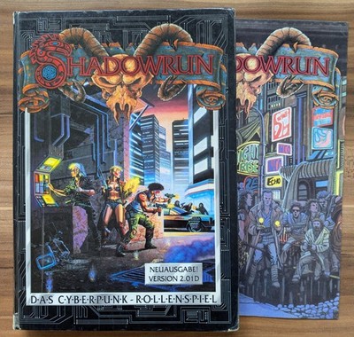Shadowrun 2.01D Regelbuch - Grundbuch + Meisterschirm