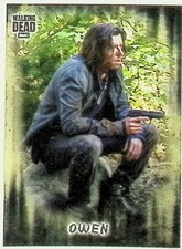 2018 TOPPS WALKING DEAD HUNTERS & THE HUNTED #67 OWEN BASE CARD NM-MT+
