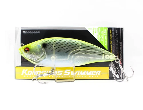 Megabass Konosirus Swimmer F Floating Lure GP Ghost Chart Konoshiro (4722)