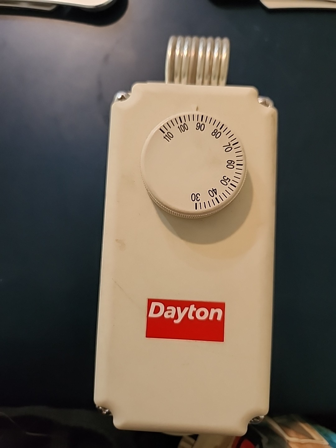 Tempro TP508 Line Voltage 30 To 110 Degree F Polymeric Housing SPDT Thermostat