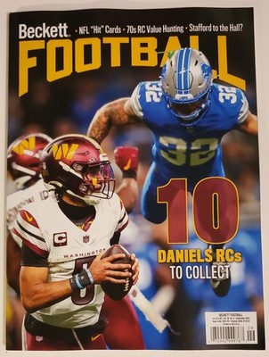 BECKETT FOOTBALL - JAYDEN DANIELS - SEPTEMBER 2025