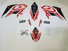 KIT ADESIVI GRAFICHE STICKERS BLACKBIRD BETA RR 4T 400 450 520 2010 2011 2012