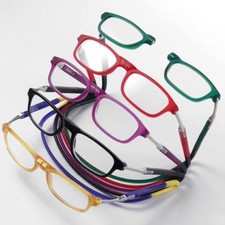  OCCHIALI DA LETTURA DONNA UOMO CON CALAMITA MAGNETICO VARI COLORI  