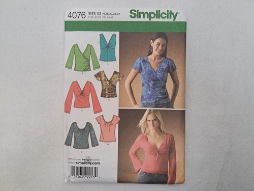 Modello Semplicità - Maglie da Misses (16-24) #4076 - Non tagliate - Foto 1 di 5