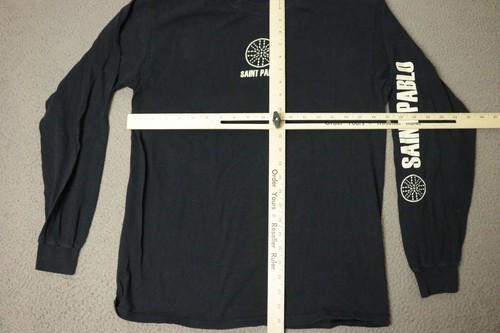 Kanye West Saint Pablo Shirt Men's Medium Black Rap Music Hip Hop - Picture 5 of 10