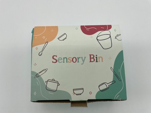 MONT PLEASANT WOODEN SESNORY BIN TOYS FOR TODDLESS 8PC BRAND NEW IN BOX - Picture 2 of 4