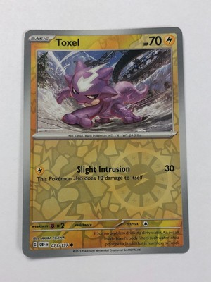 Toxel sv1 71  Pokemon TCG POK Cards