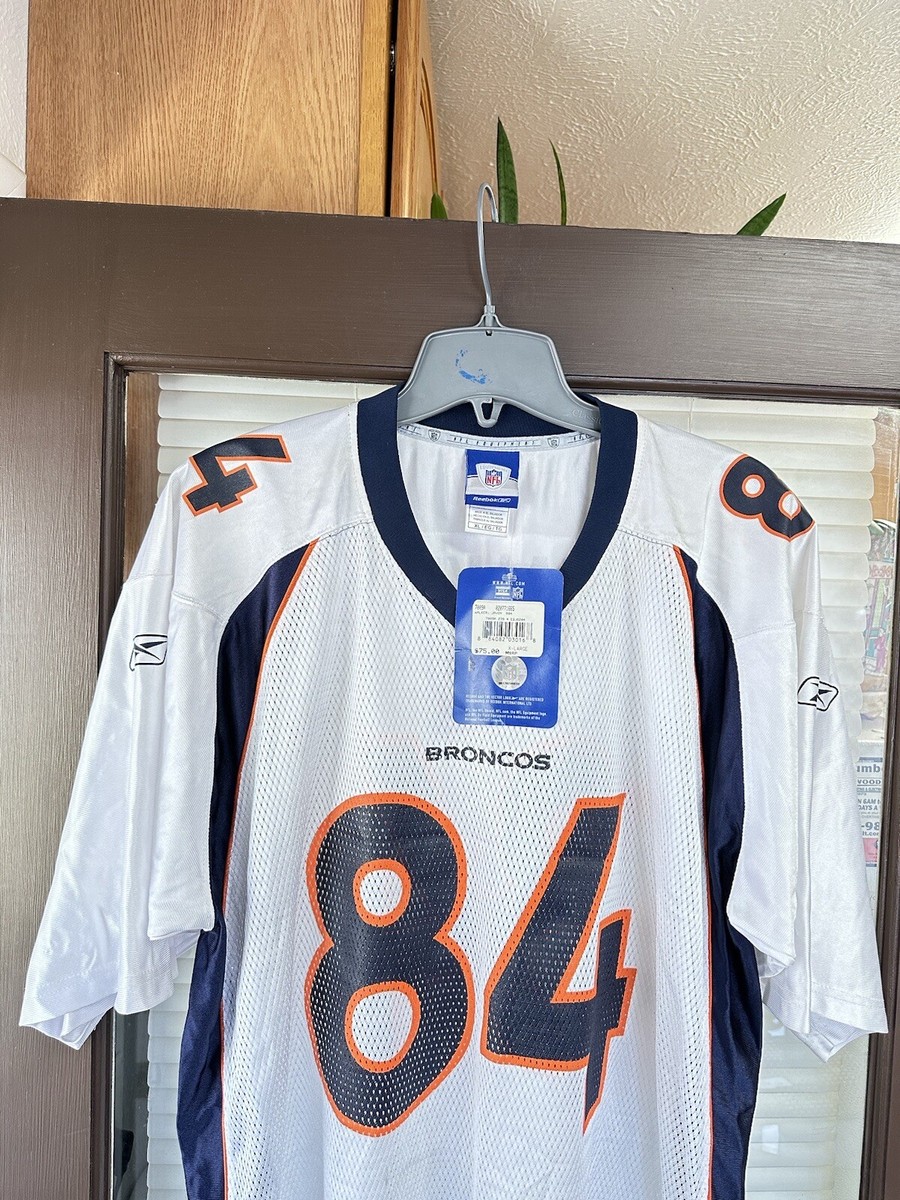 NWT Authentic Denver Broncos #84 Javon Walker Vintage NFL Football