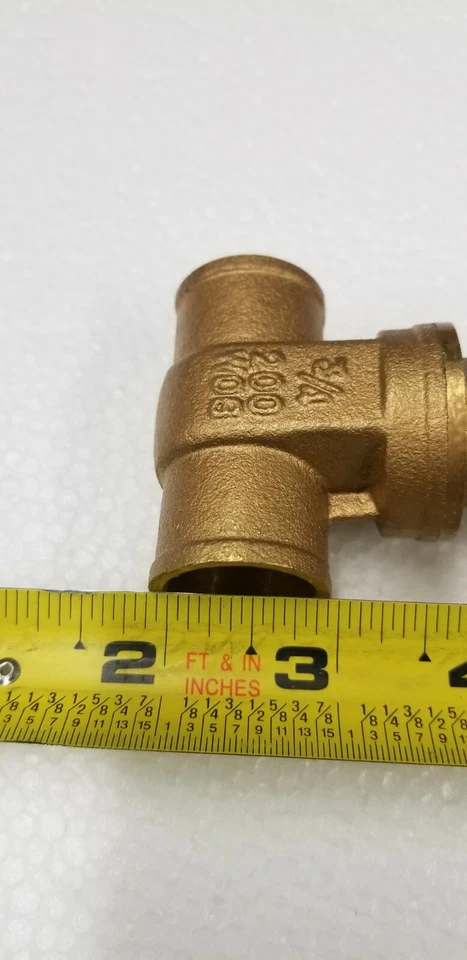Midland 940143 Brass Gate Valve 3/4" C X C - Image 4 of 4