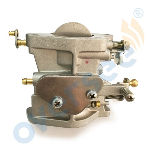 6K5-14301-2 Middle Carburetor For Yamaha Outboard Engine 60HP E60M,Parsun T60 - Picture 3 of 5