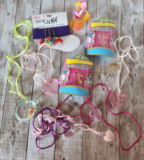 90's Y2K Kid Kuf Plastic Rings Necklaces Earrings Hearts Sock Ankle Accessories