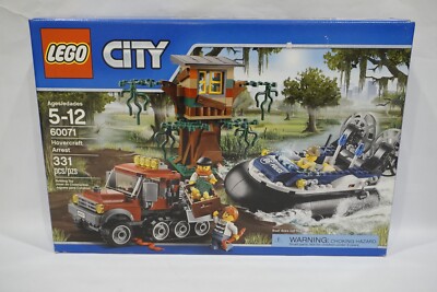 Lego City Hovercraft Arrest LEGO CITY SET 60071 HOVERCRAFT ARREST