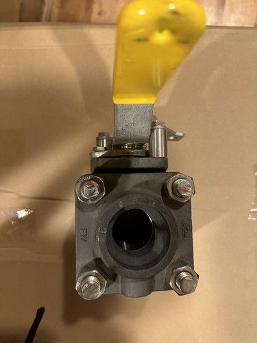 Apollo 83A-247-01 1-1/2" Ball Valve 3 Piece Full Port Socket Weld 1500 CWP - Picture 2 of 6