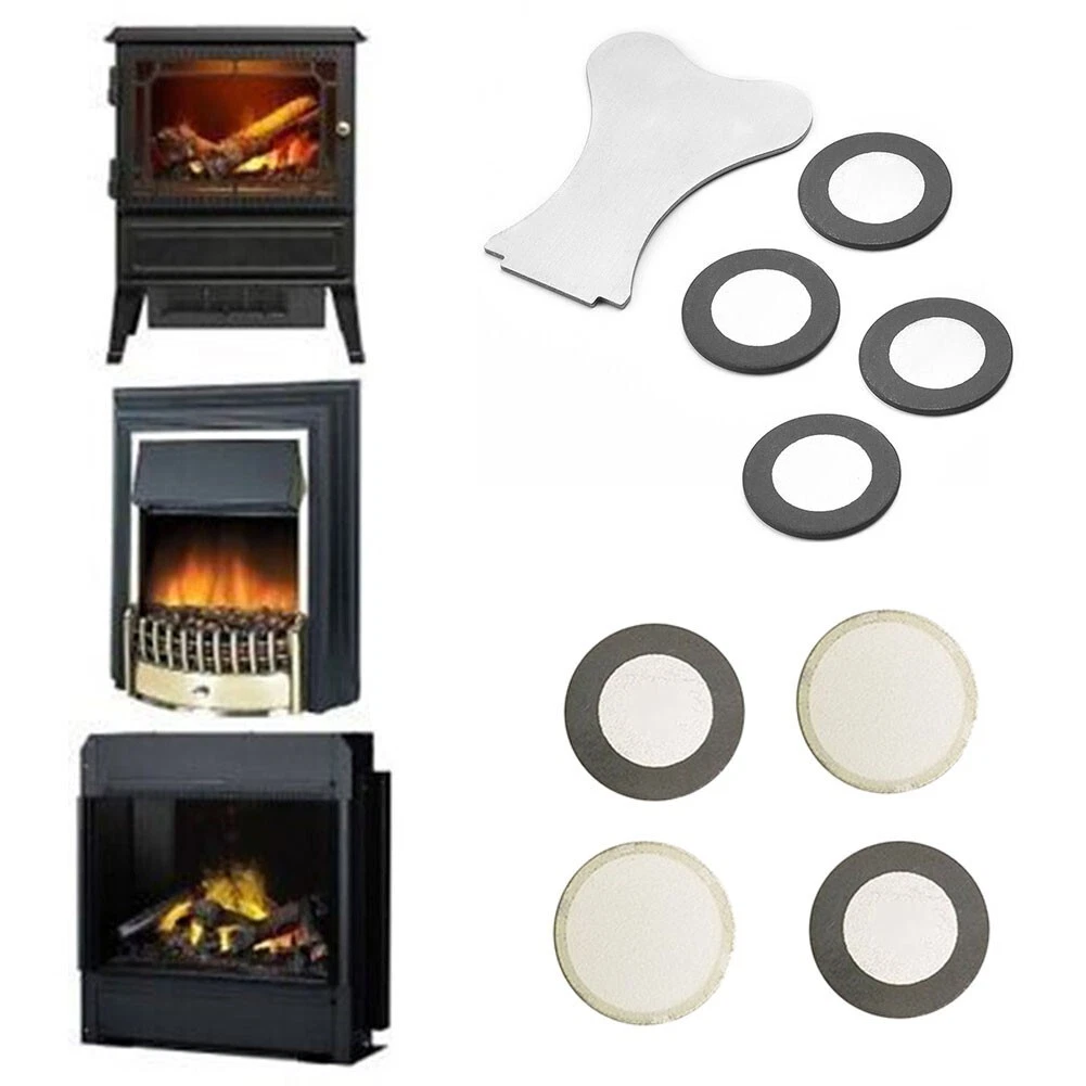 Set mit 4 Glas Disk Transducer Scheiben für DIMPLEX Opti Myst  Elektroheizung | eBay