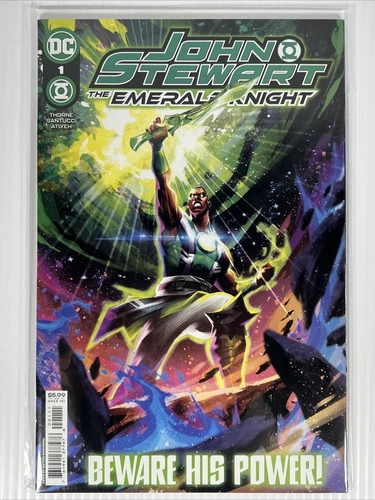 John Stewart: The Emerald Knight #1 Green Lantern Mateus Manhanini DC 2022 NM/M