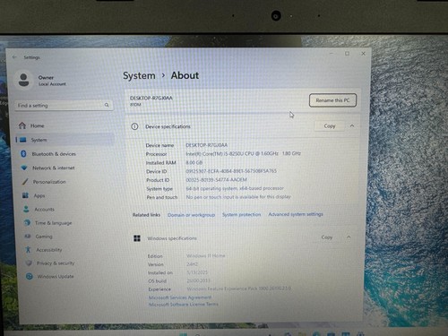Lenovo Ideapad 330-17IKB, 17.3" HD, Intel Core i5-8250U, 1TB HDD, 8GB DDR4 - Picture 9 of 10