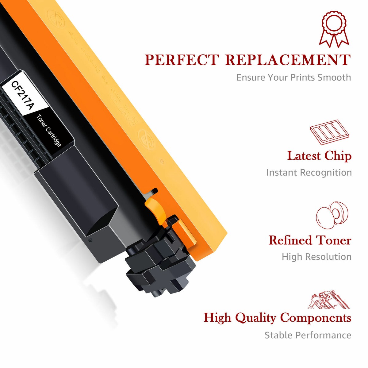 CF217A Toner Compatibile Con Chip Per Hp LaserJet Pro