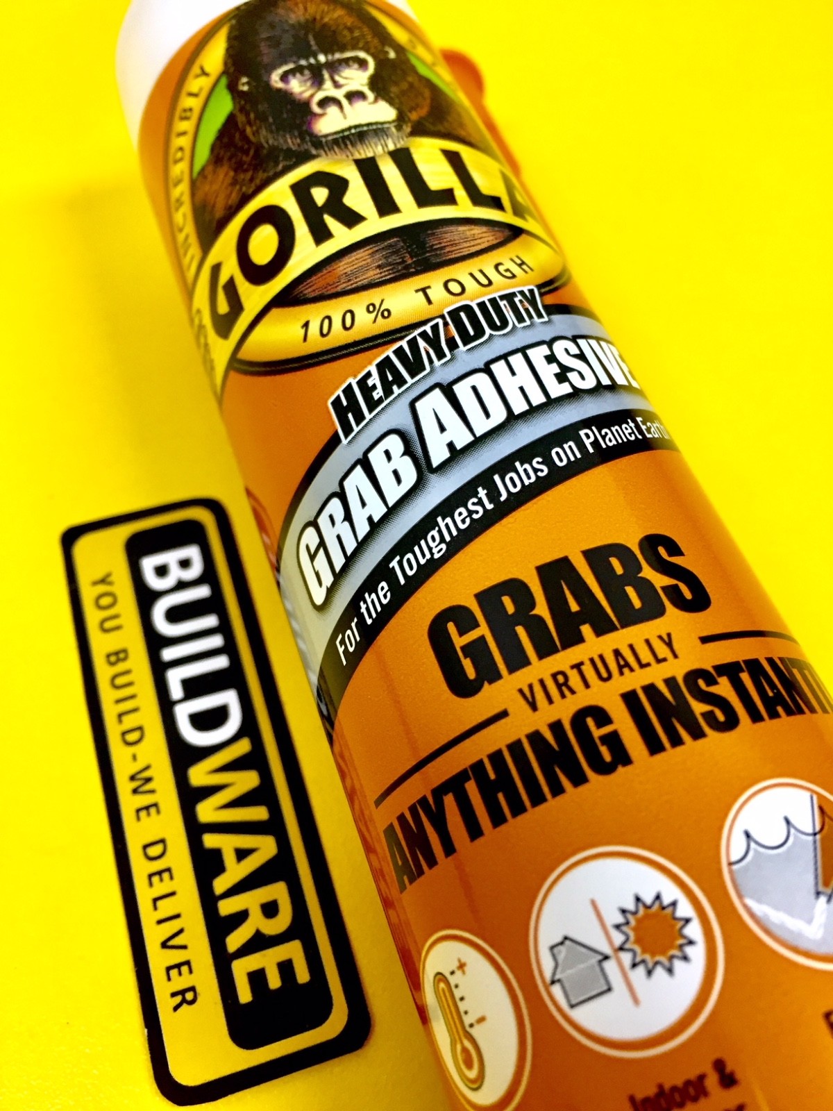 Gorilla Glue Grab Adhesive Heavy Duty Instant Grab 290ml Cartridge eBay